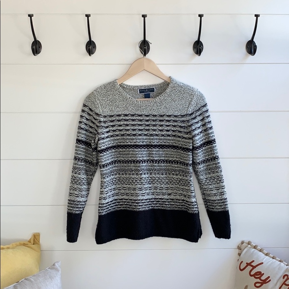 Karen Scott Petites wool sweater